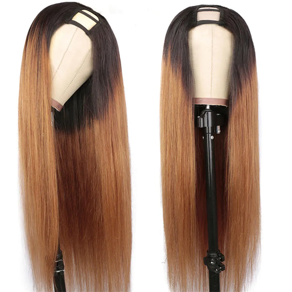 U Part Wig Human Hair Wigs
