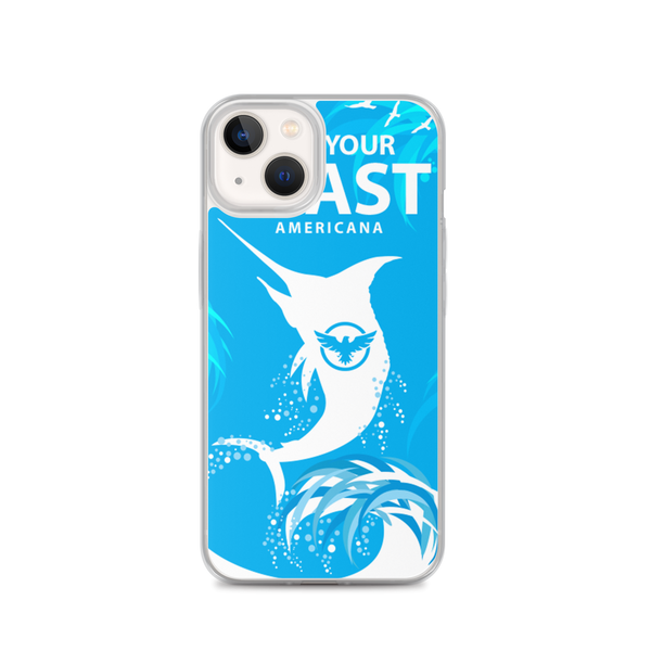 Find Your Coast® Americana Fishing iPhone Case