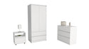 Beloit 3 Piece Bedroom Set, White