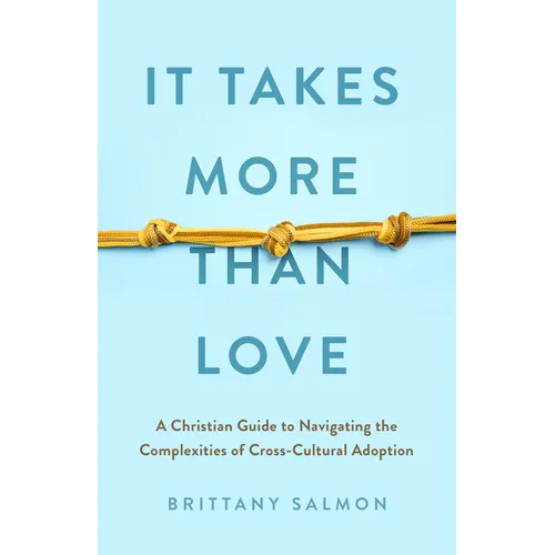 It Takes More Than Love: A Christian Guide to Navigating the Complexities of Cross-Cultural Adoption - Paperback