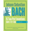 Johann Sebastian Bach: 15 Two-Part Inventions for Solo Guitar - Paperback