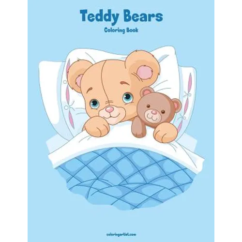 Teddy Bears Coloring Book 1 - Paperback