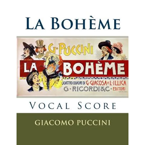 La Boheme - vocal score (Italian and English): Ricordi edition - Paperback