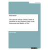 The speech of Pope Urban II 1095 at Clermont in the versions of the Gesta Francorum and Baldric of Dol - Paperback