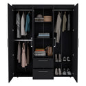 Armoire Elma, Bedroom, Black