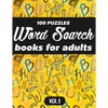 Word Search Books For Adults: 100 Puzzles Word Search (Large Print) - Activity Book For Adults - Volume.1: Word Search Books For Adults - Paperback