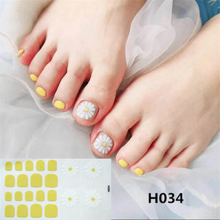 Buy h034 22Tips/Sheet Toenail Sticker