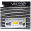 Victor Monument 8-in-1 Wood Music Center Graphite - Refurbished