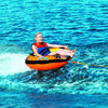 WOW Watersports Lil' Skipper 1 Person Towable w Fast Inflate and Built-In Cup Holder
