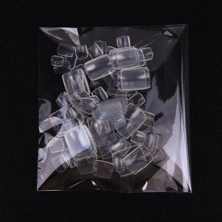 Buy transparent-piece Square False Toe Nails