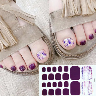 Buy h019 22Tips/Sheet Toenail Sticker