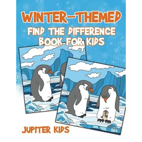 Winter-Themed Find the Difference Book for Kids - Paperback