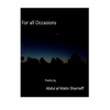 For all Occasions: Poetry by Sharrieff - Paperback