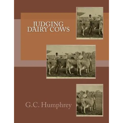 Judging Dairy Cows - Paperback