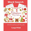 Word Search Christmas Song Edition: 80 Word Search Puzzles, Large Print - Paperback