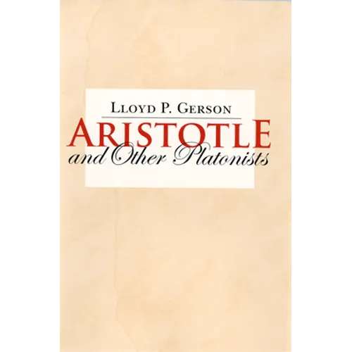 Aristotle and Other Platonists - Paperback