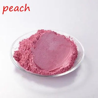 Buy peach 500g/Bag Multicolour Pearl Mica Powder Pigment Light Purple Pearlescent Pigment for Cosmetic Making.