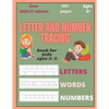 Letter and number tracing book for kids ages 3-5: letter tracing books for 3 year olds and plus (kindergarten, preschoolers) - Paperback