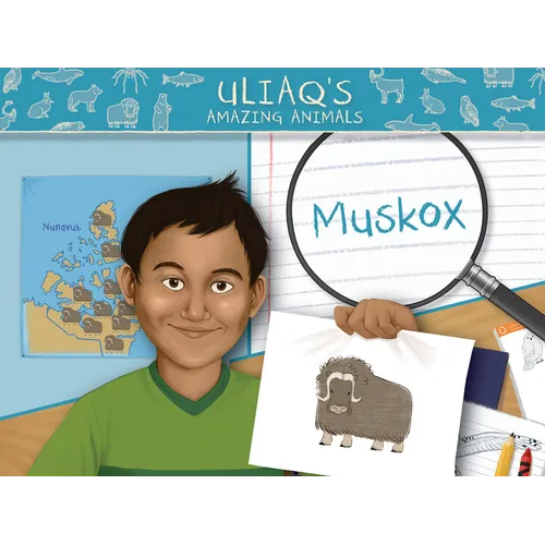 Uliaq's Amazing Animals: Muskox: English Edition - Paperback
