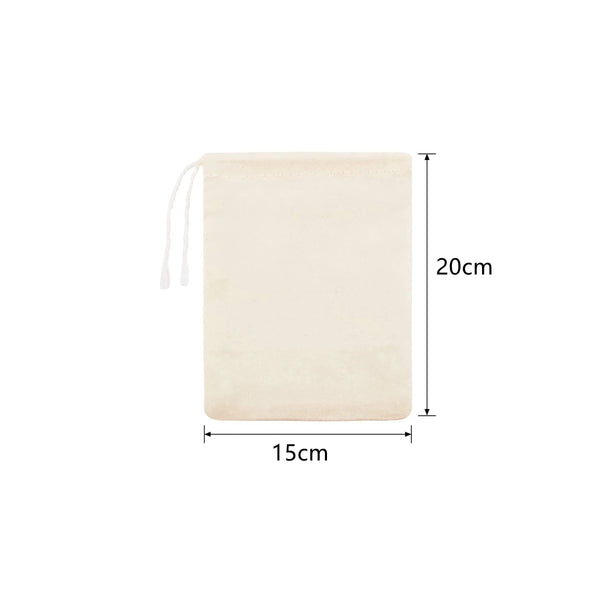 Unbleached Cheesecloth Bags