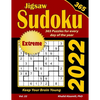 2022 Jigsaw Sudoku: 365 Extreme Puzzles for Every Day of the Year: Keep Your Brain Young - Paperback