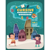 Cursive Handwriting Workbook For Kids: 3 in 1 Practice Book to Learn Tracing Letters, Writing Words and Sentences for School or Home use - Paperback