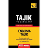 Tajik vocabulary for English speakers - 9000 words - Paperback
