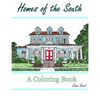 Homes of the South: A Coloring Book for Adults - Paperback