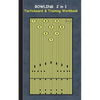 Bowling 2 in 1 Tacticboard and Training Workbook: Tactics/strategies/drills for trainer/coaches, notebook, training, exercise, exercises, drills, prac - Paperback