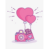 Wedding Photo Album: Photo Album 8,5 x 11, Cute and Funny Photo Book, For Memories, Valentine - Paperback