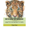 Color By Number Adult Coloring Book: Large Print Coloring Book For Adults - Paperback