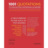 1001 Quotations to Enlighten, Entertain, and Inspire - Hardcover