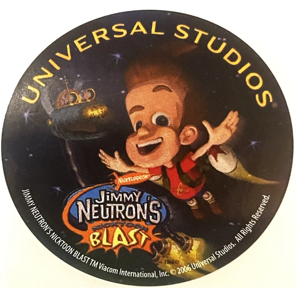 2006 Universal Studios Stickers