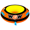 WOW Watersports Lil' Skipper 1 Person Towable w Fast Inflate and Built-In Cup Holder
