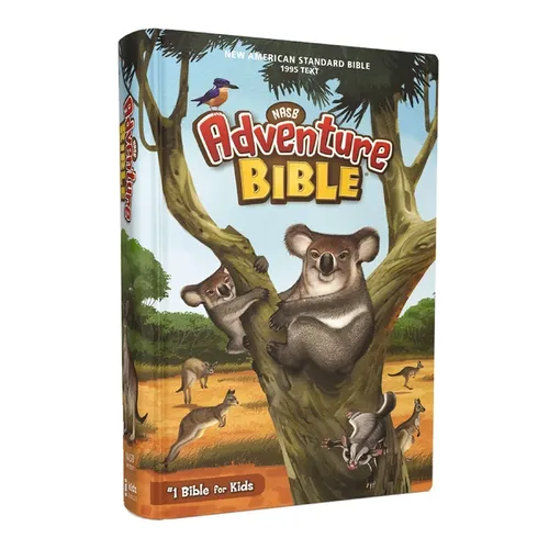 Nasb, Adventure Bible, Hardcover, Full Color Interior, Red Letter Edition, 1995 Text, Comfort Print - Hardcover