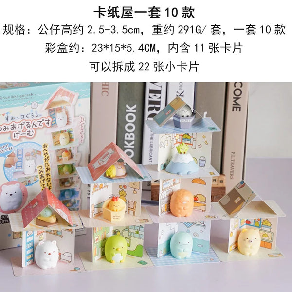 Sumikkogurashi Animal Figures Toy Kawaii Japan Sumikko Gurashi Action Figures Cute Decorative Set Model Dolls Toys Xmas Gift