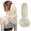 Synthetic Claw Clip in Ponytail Hair Extensions Hairpiece 14"