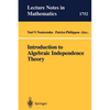 Introduction to Algebraic Independence Theory - Paperback