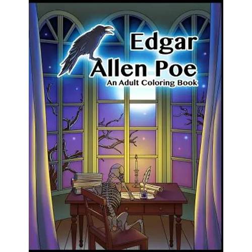 Edgar Allen Poe - An Adult Coloring Book - Paperback