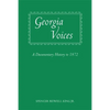 Georgia Voices: A Documentary History to 1872 - Paperback