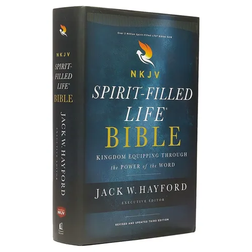 NKJV, Spirit-Filled Life Bible, Third Edition, Hardcover, Red Letter Edition, Comfort Print: Kingdom Equipping Through the Power of the Word - Hardcover