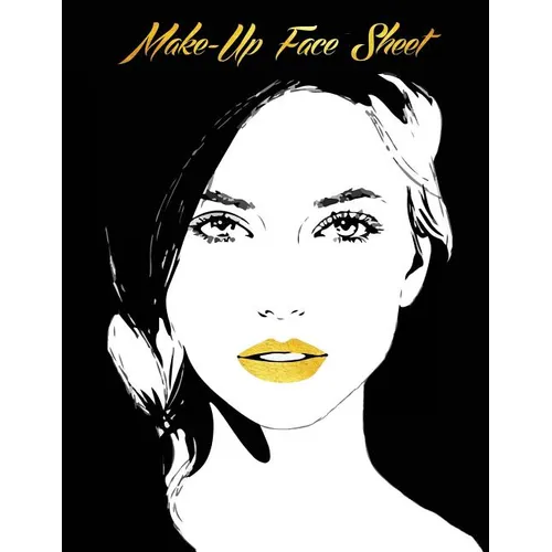 Face Sheet Make Up Book: Makeup Artist Handbook - Paperback