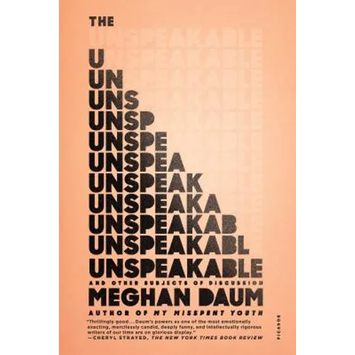 The Unspeakable: And Other Subjects of Discussion - Paperback