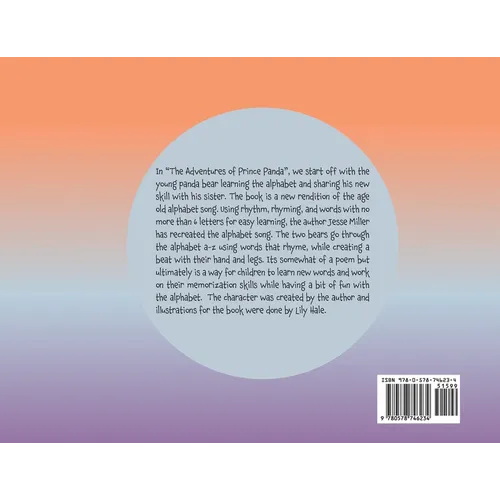 The Adventures of Prince Panda - Learning ABC's - Paperback