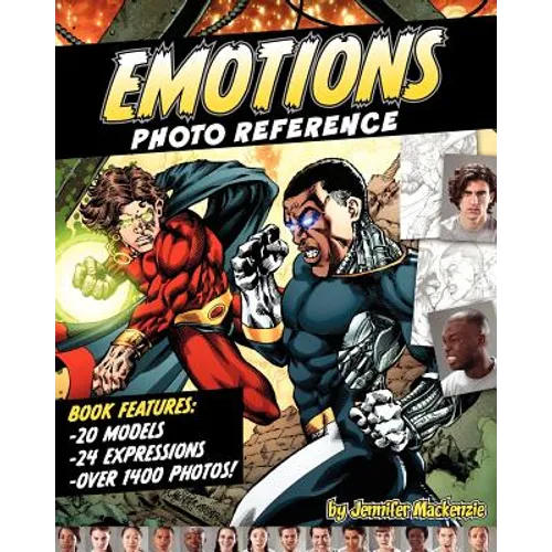 Emotions Photo Reference for Illustrators & Artists Volume 1 - Paperback