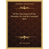Of The True Subject Of The Hermetic Art And Its Concealed Root - Paperback