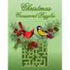 Christmas Crossword Puzzles: 50 General Topic Crosswords, Gift for Puzzlers and Adults - Paperback