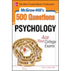 McGraw-Hill's 500 Psychology Questions: Ace Your College Exams - Paperback