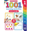 Active Minds 1001 First Grade Learning Activities: A Steam Workbook - Paperback