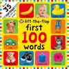 First 100 Lift-The-Flap: Words: Over 35 Fun Flaps to Lift and Learn - Board Book